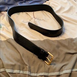 100% Authentic Black Gucci Belt.